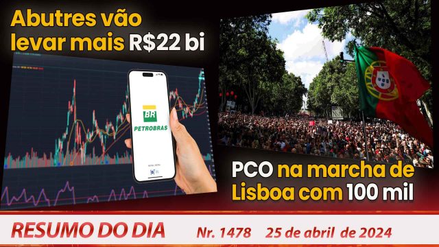 Resumo do dia - 25 de abril - 1478