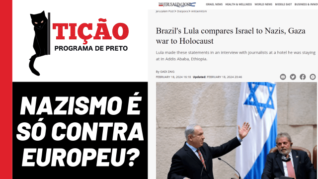 Tição, programa de preto